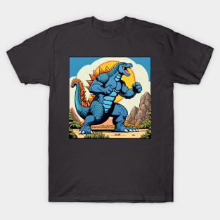 Himbo Godzilla, King of Beef T-Shirt